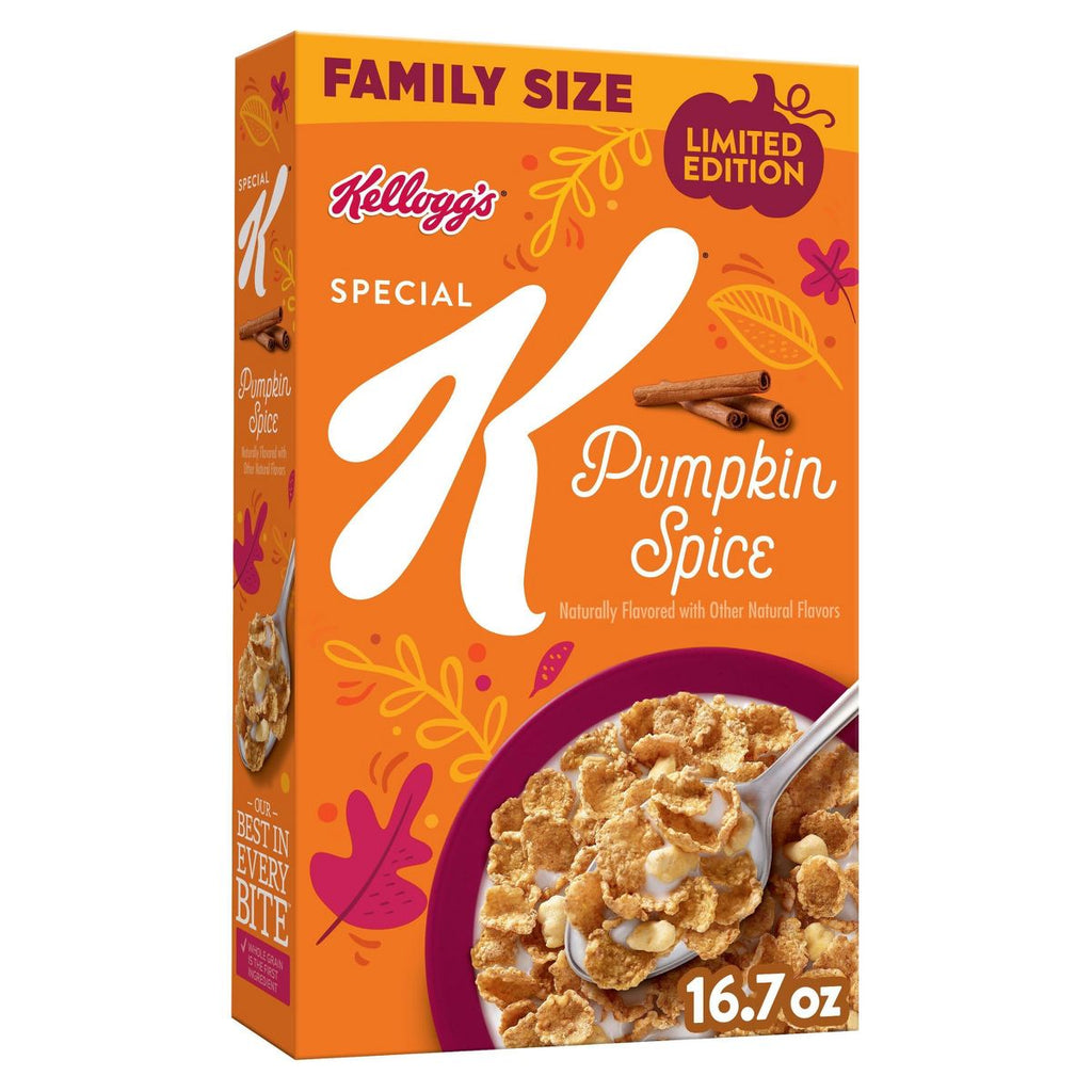 Kellogg's Special K Pumpkin Spice Breakfast Cereal - 16.7oz