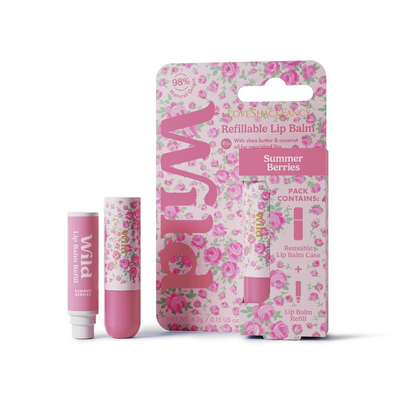 LoveShackFancy Summer Berries Refillable Lip Balm