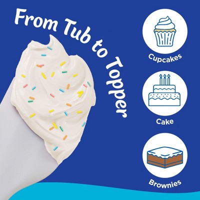 Pillsbury Whipped Funfetti Vanilla Frosting - 12oz