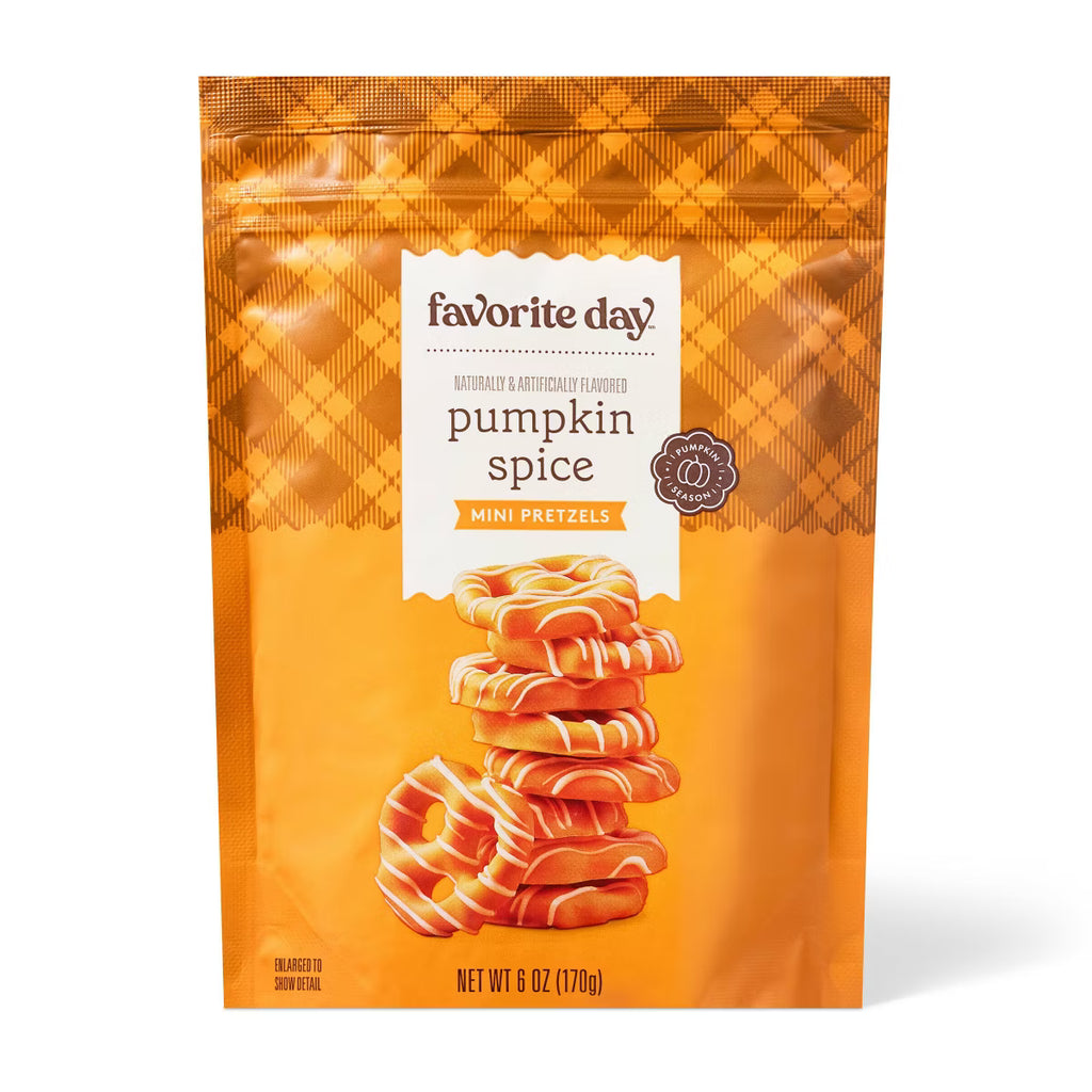 Favorite Day Pumpkin Spice Mini Pretzel Twists