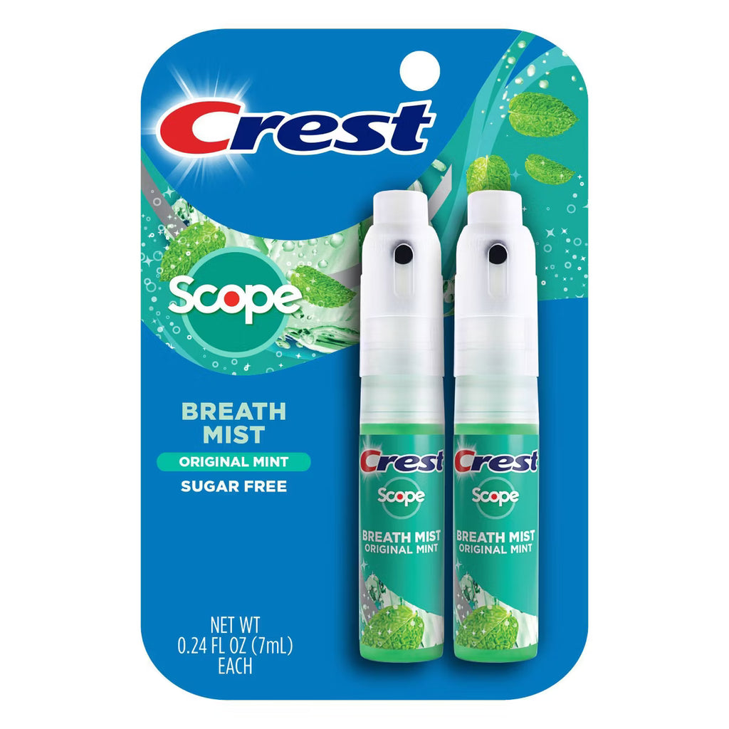 Crest Portable Breath Scope Mint Breath Sprays