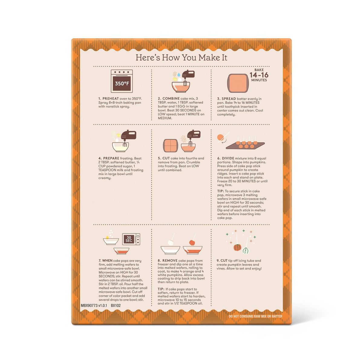 Halloween Fall Pumpkin Spice Cake Pops Kit - Target Favorite Day