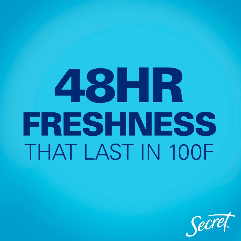 Secret Aluminum-Free Deodorant Clear Ocean 2.4oz