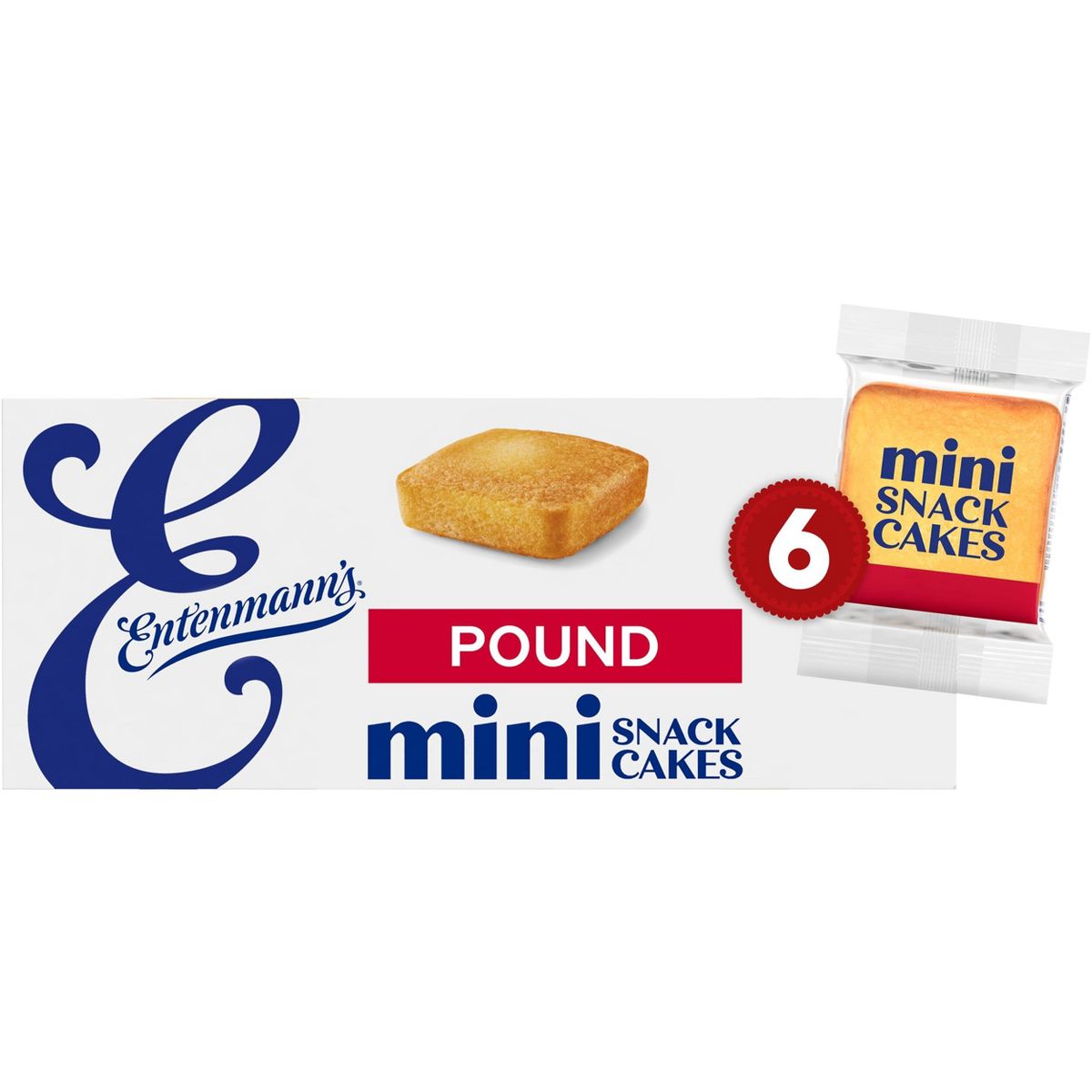 Entenmann's Mini Pound Cake - 8.25oz: Contains Egg
