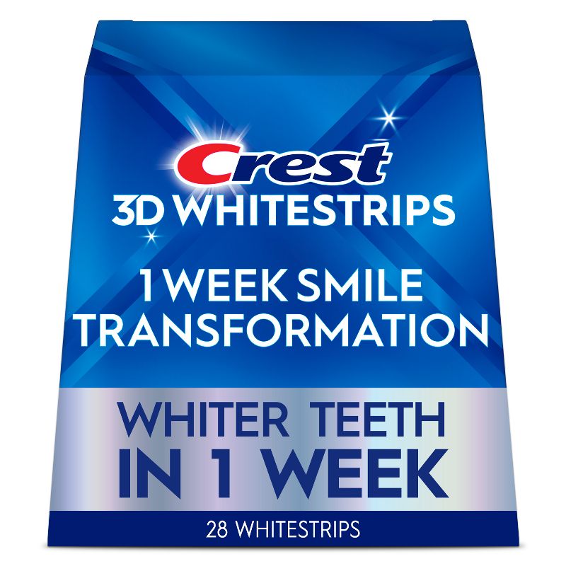 Crest 3D Whitestrips 1 Week Smile Transformation Teeth Whitening Kit
