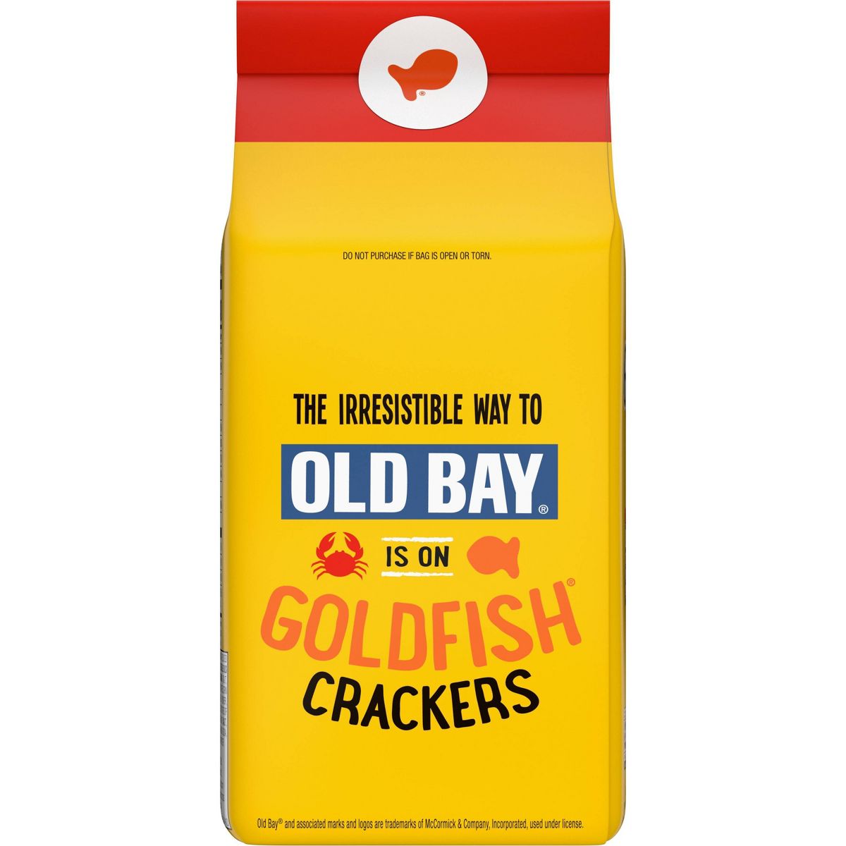 Goldfish Crackers Limited Edition Old Bay Seasoned Snack Crackers