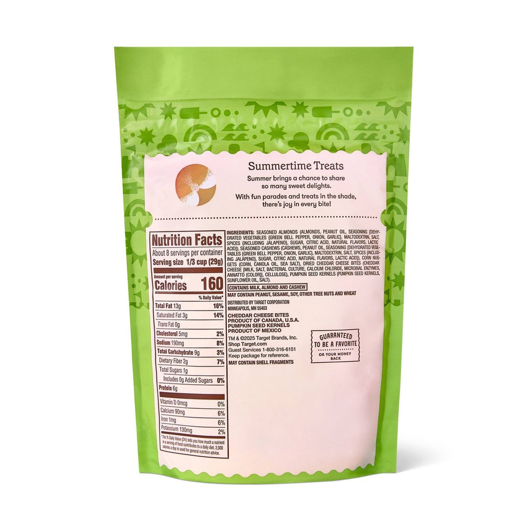 Favorite Day Cheddar Jalapeno Flavored Trail Mix 8oz