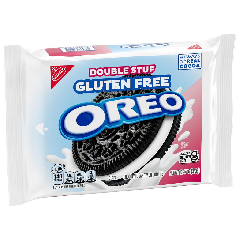 Oreo Double Stuf Gluten Free Chocolate Sandwich Cookies - 12.47oz