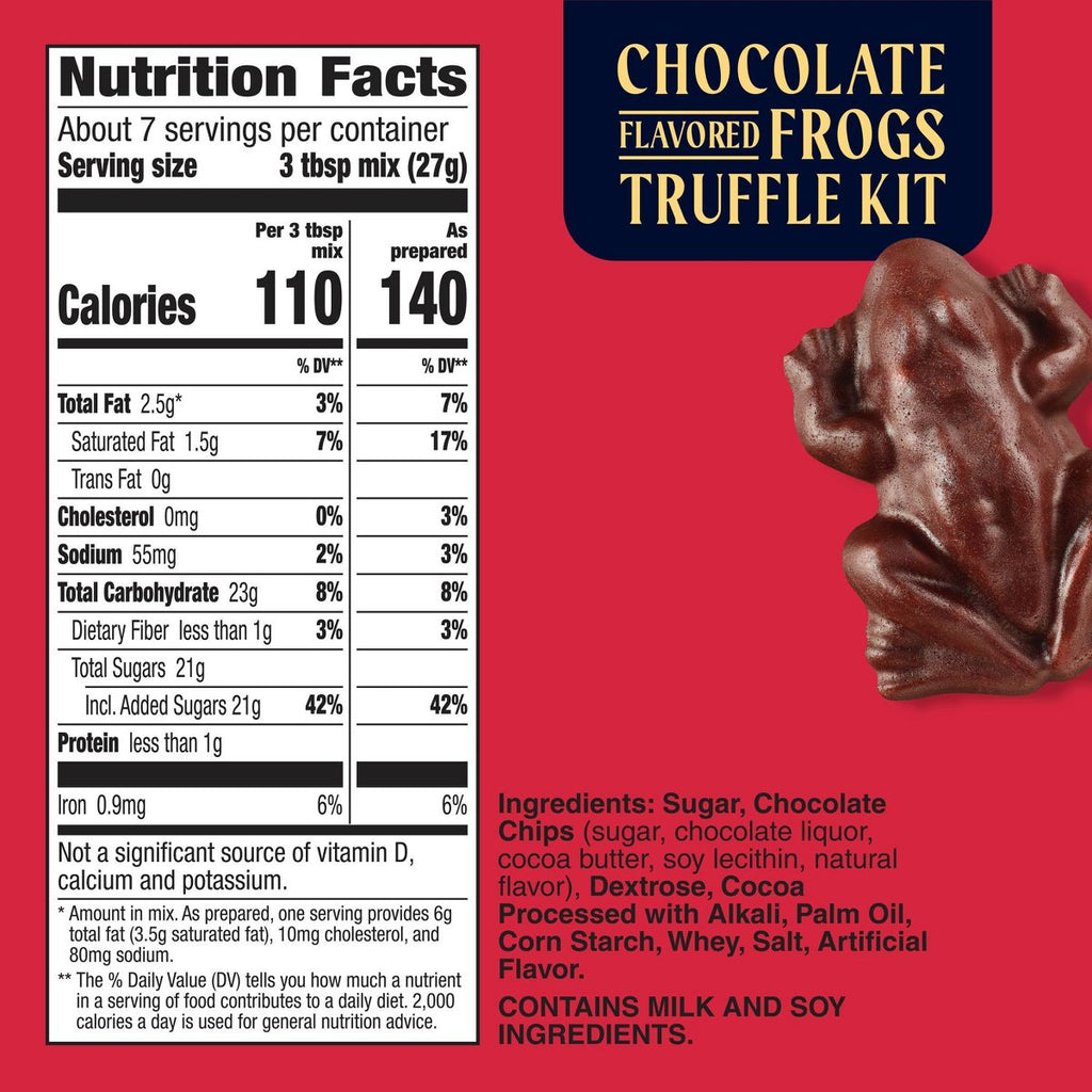 Betty Crocker Harry Potter Halloween Chocolatey Frogs Baking Mix - 6.9oz