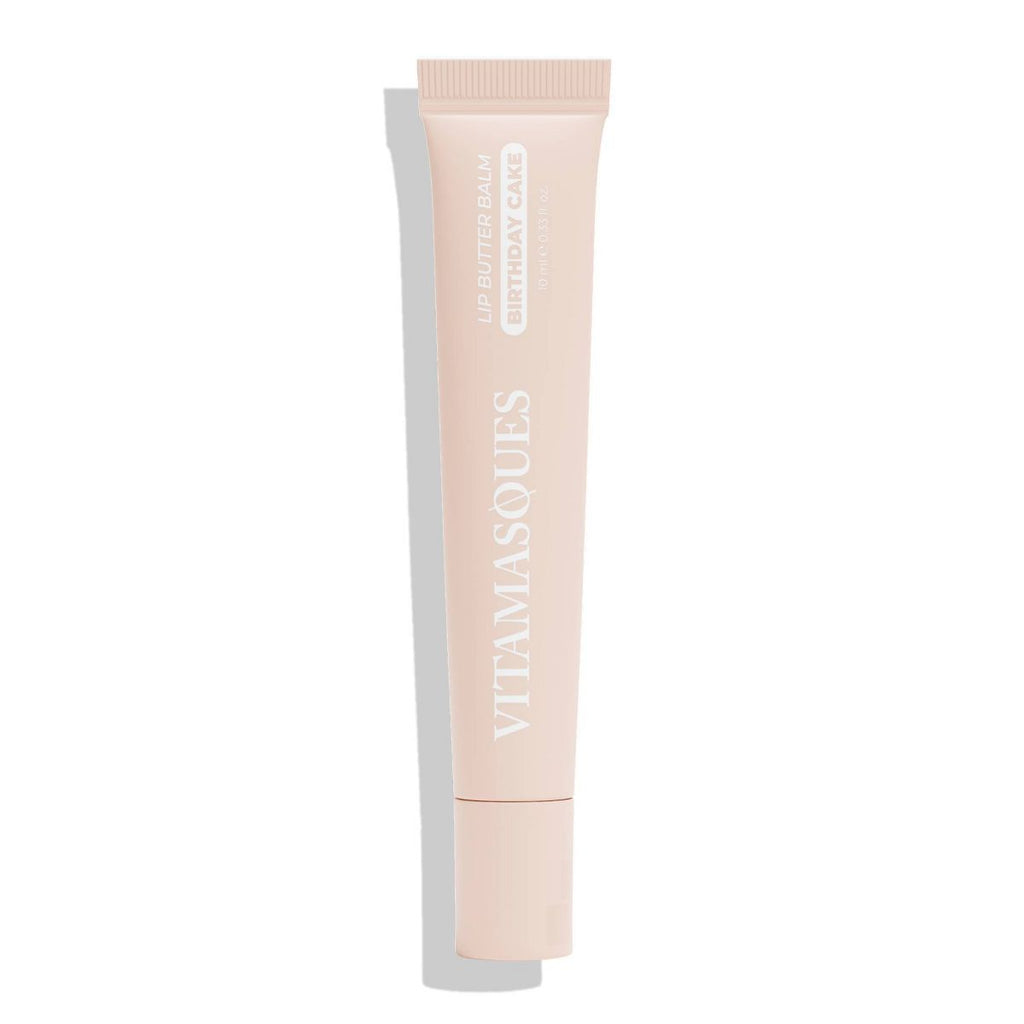 Vitamasques Plump & Repair Tinted Lip Butter Balm - Birthday Cake - 0.33 fl oz: Vegan, For All Skin