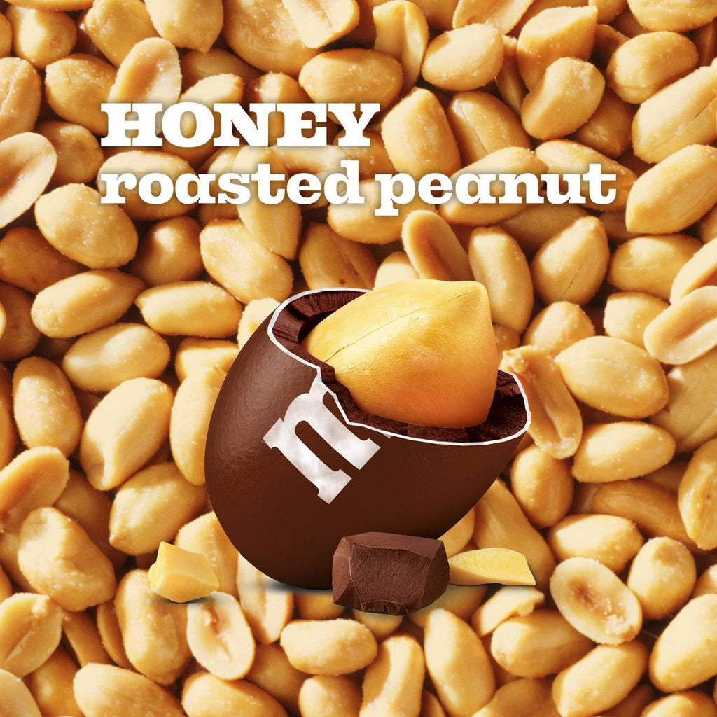 M&M's Honey Roasted Nut Chocolate Candy Sharing Size 9oz
