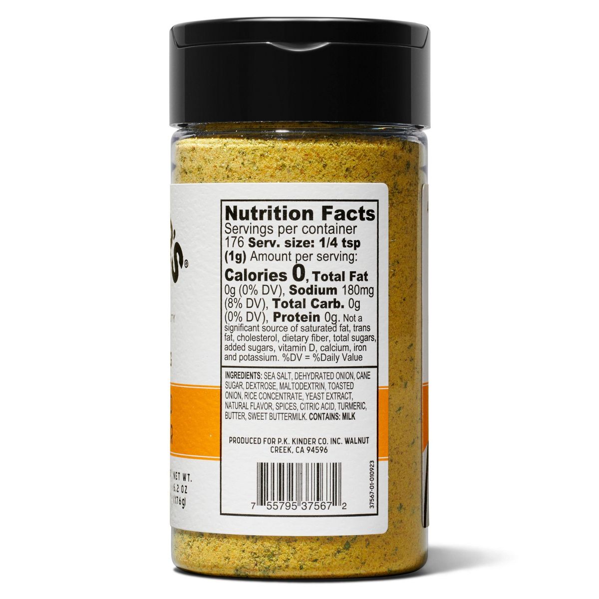 Kinders Caramelized Onion Butter Seasoning - 6.2oz