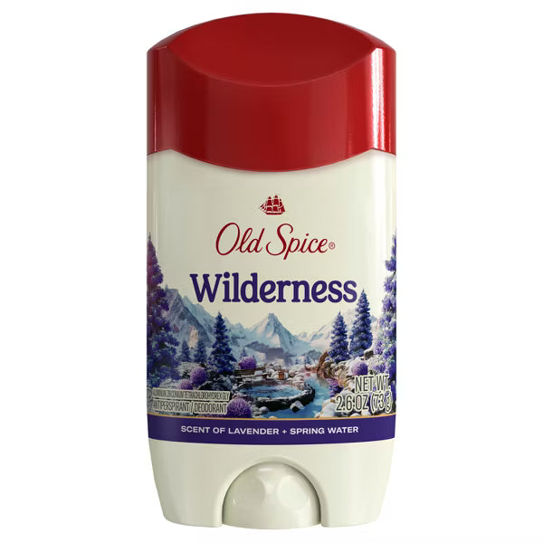Old Spice Men's Wilderness with Lavender Antiperspirant & Deodorant - 2.6oz