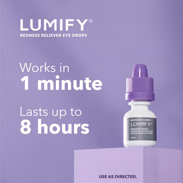 Lumify Eye Drops for Redness Relief