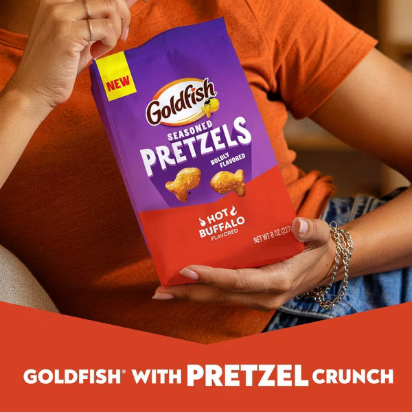Goldfish Pretzels Hot Buffalo