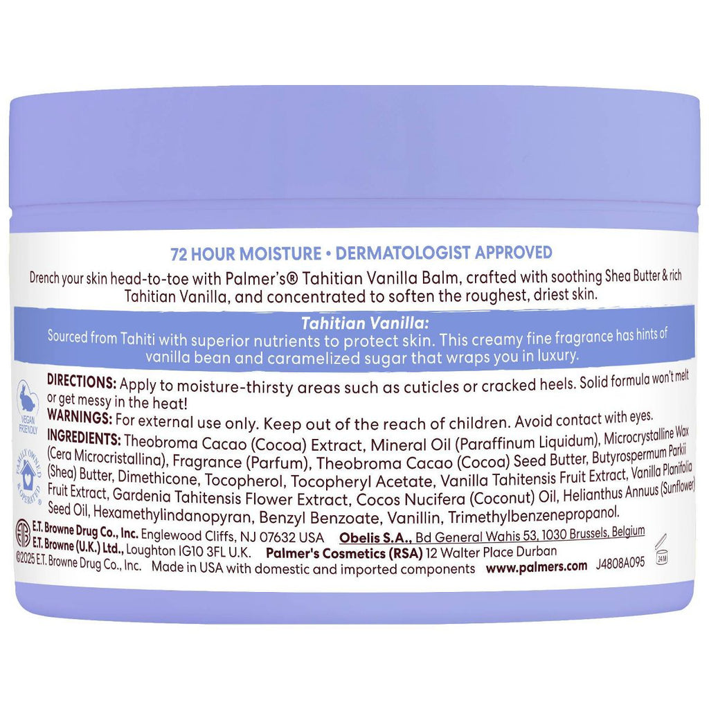 Palmer's Moisture Drenching Solid Hand and Body Lotion Tahitian Vanilla 7.25oz