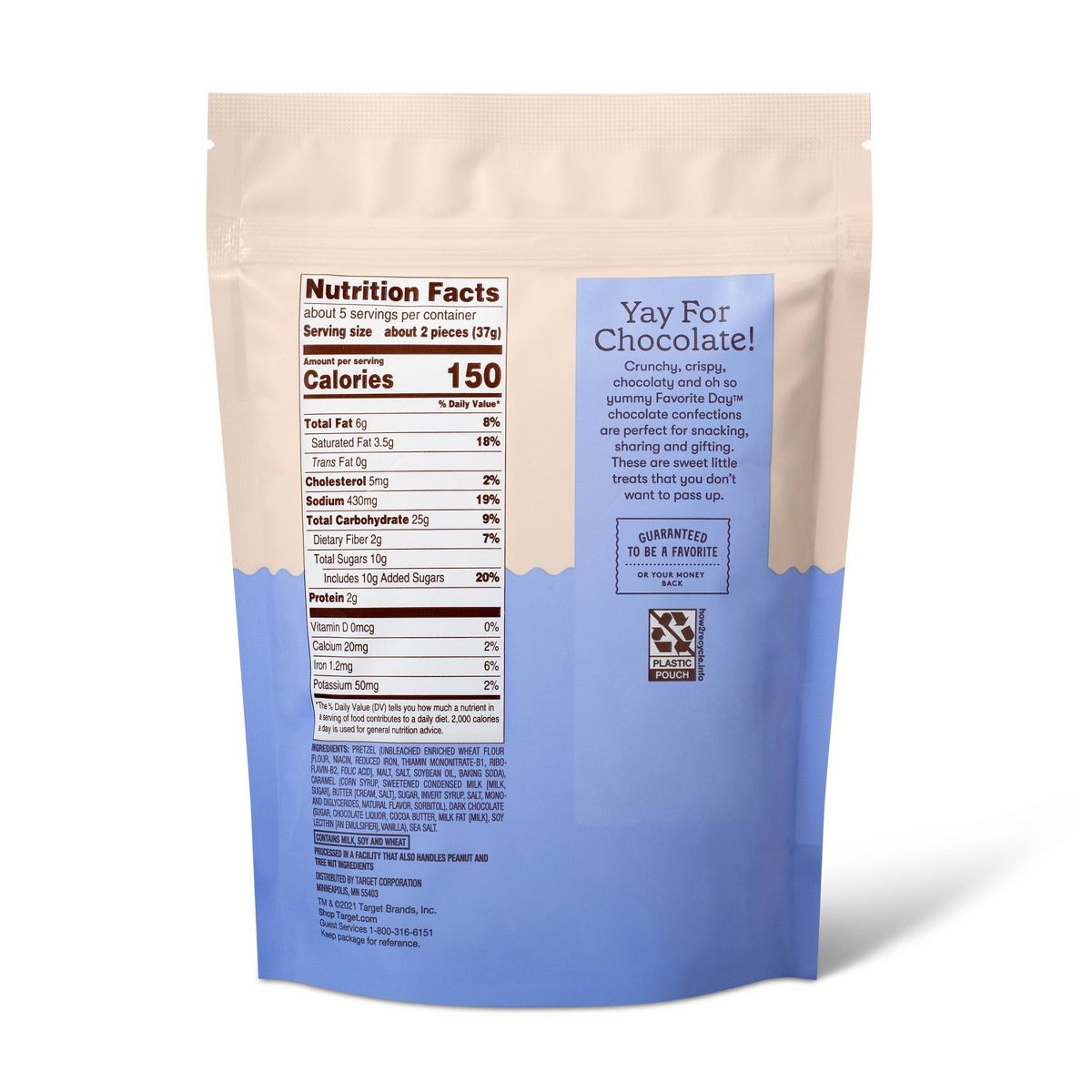 Favorite Day Dark Chocolate Caramel Pretzel Sea Salt Crunch Clusters