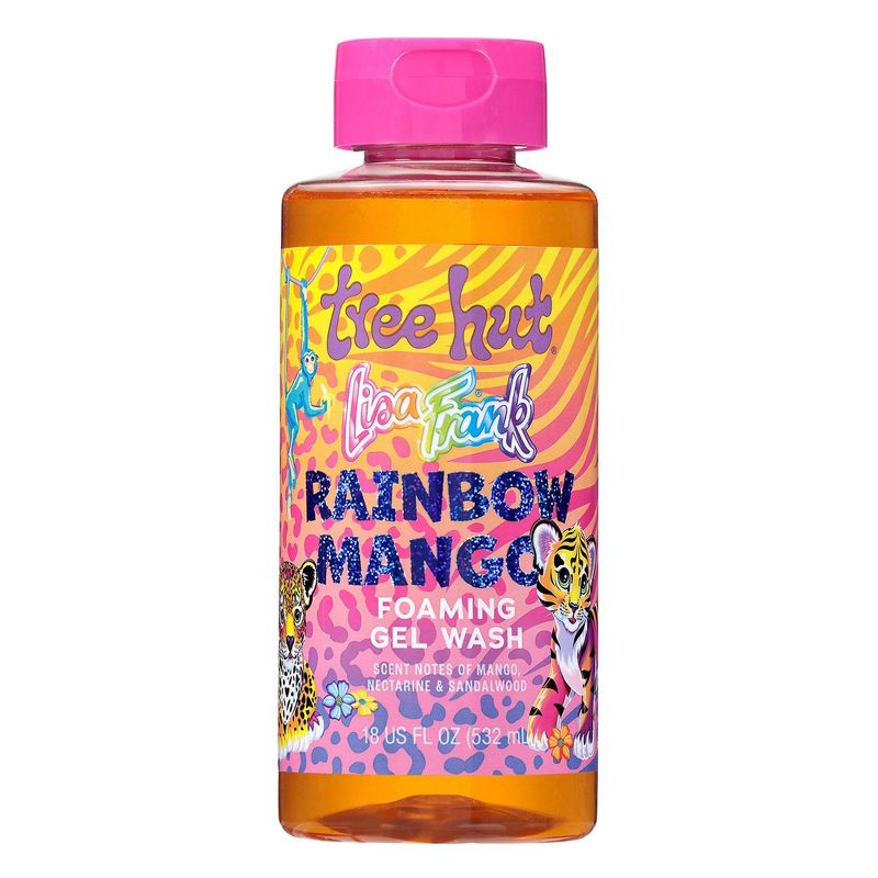 Tree Hut x Lisa Frank Rainbow Mango Foaming Gel Body Wash 18oz
