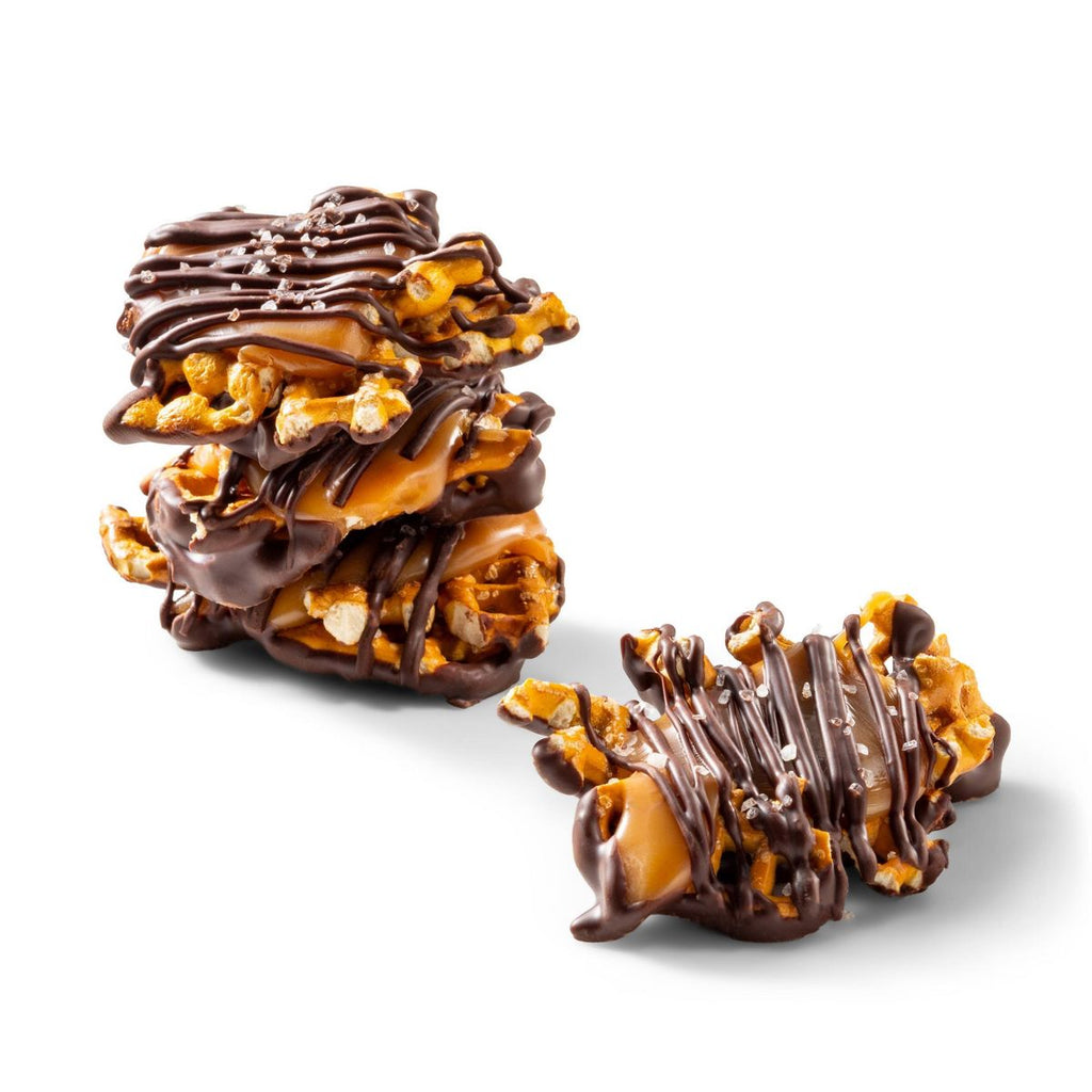 Favorite Day Dark Chocolate Caramel Pretzel Sea Salt Crunch Clusters