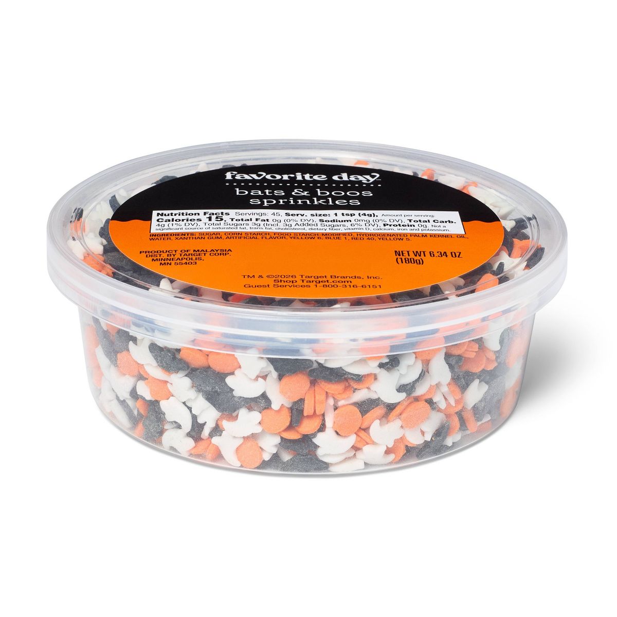 Bats and Boos Halloween Sprinkles - Target Favorite Day