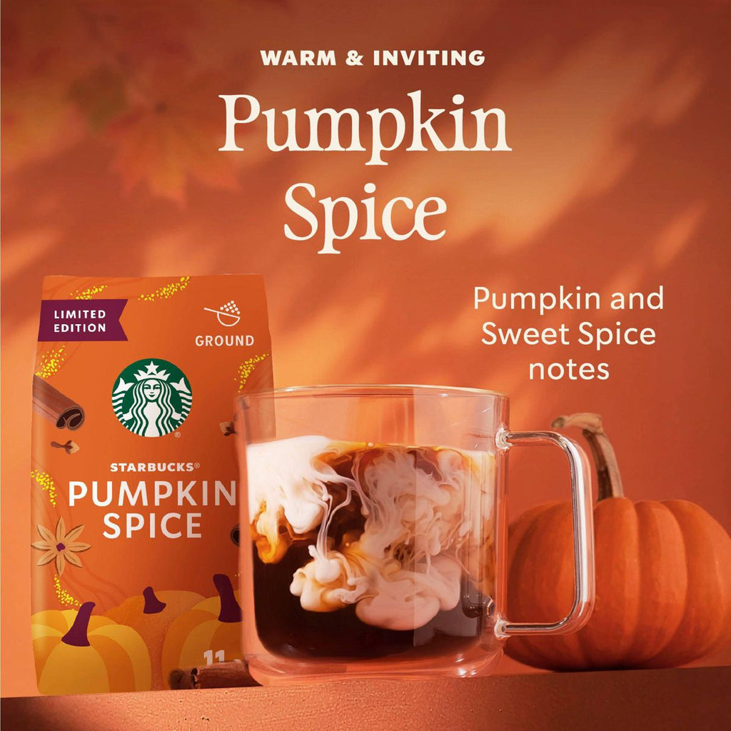Starbucks Pumpkin Spice Light Roast Ground Coffee - 11oz