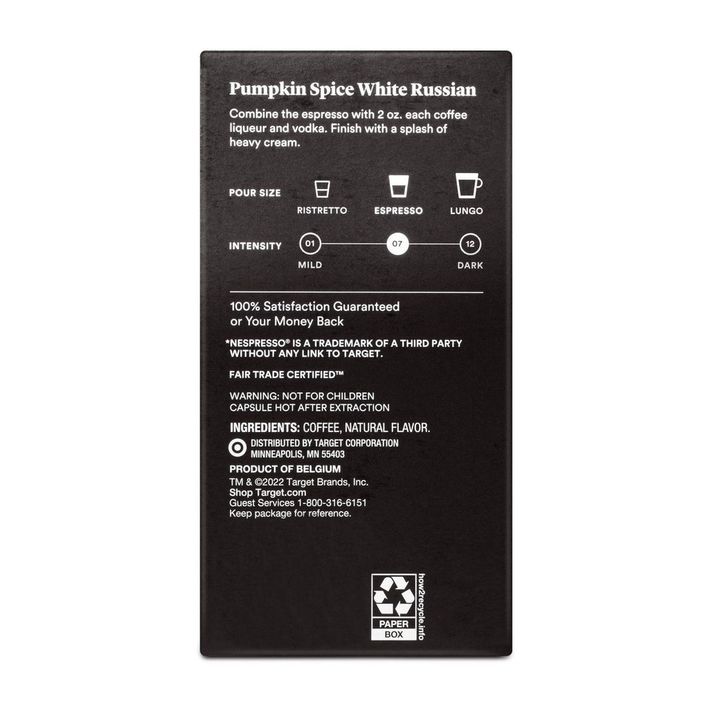 Good & Gather Pumpkin Spice Espresso Pods Espresso Roast Coffee - 10ct