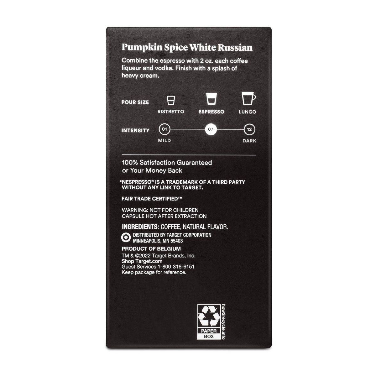 Good & Gather Pumpkin Spice Espresso Pods Espresso Roast Coffee - 10ct