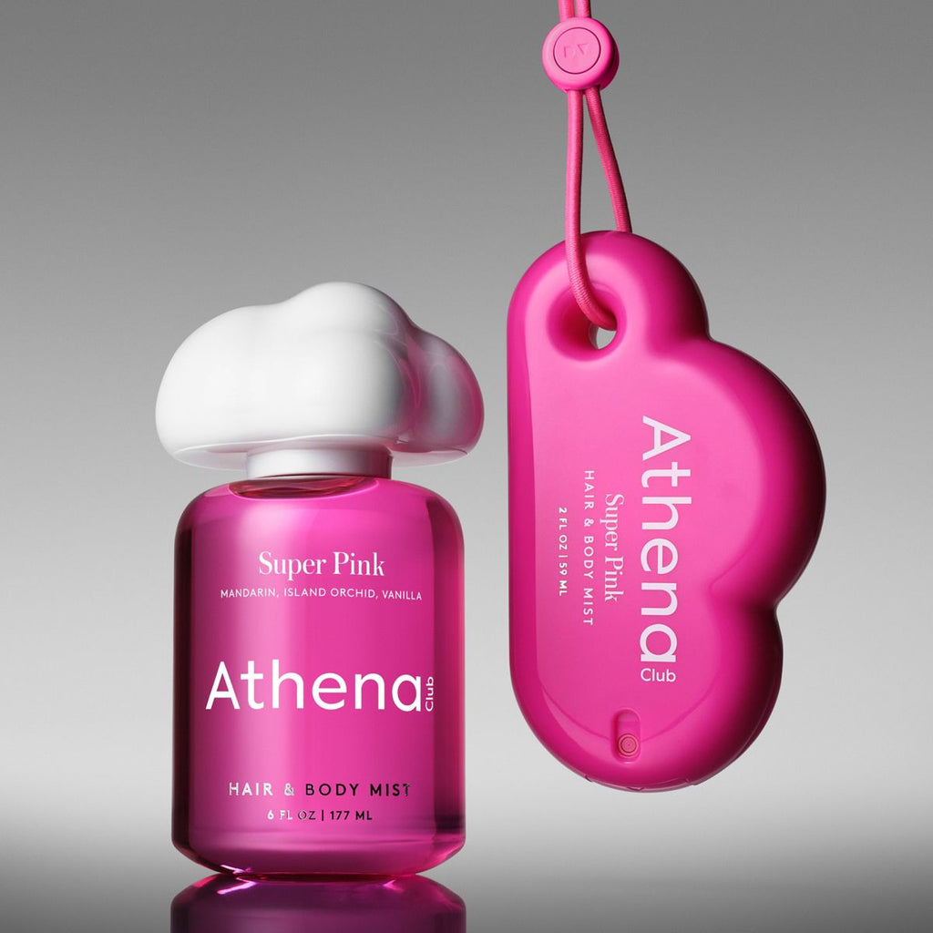 Athena Club Mini Women's Hair & Body Mist - Super Pink - 2 fl oz