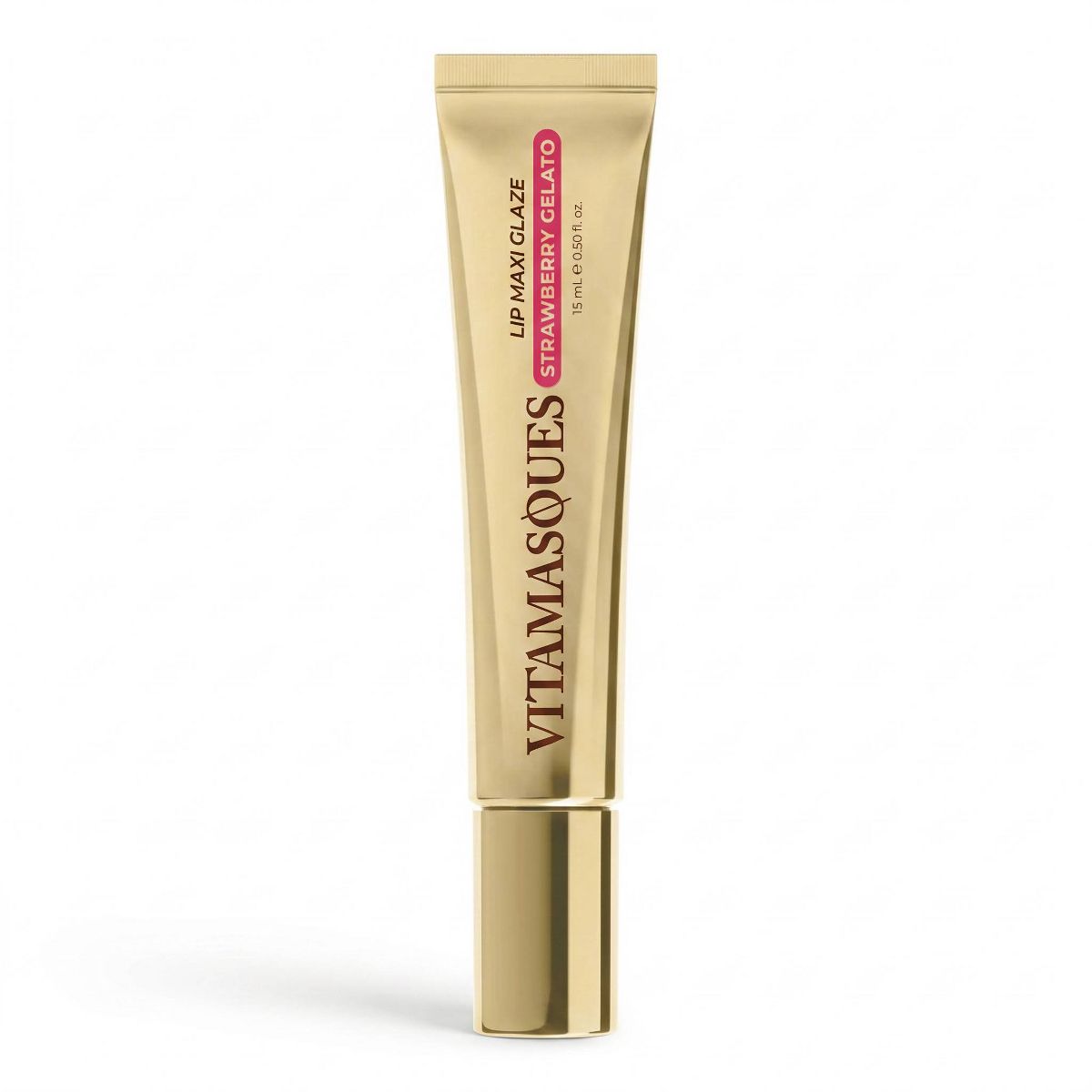 Vitamasques Lip Maxi Glaze - Strawberry Gelato - 0.5 fl oz