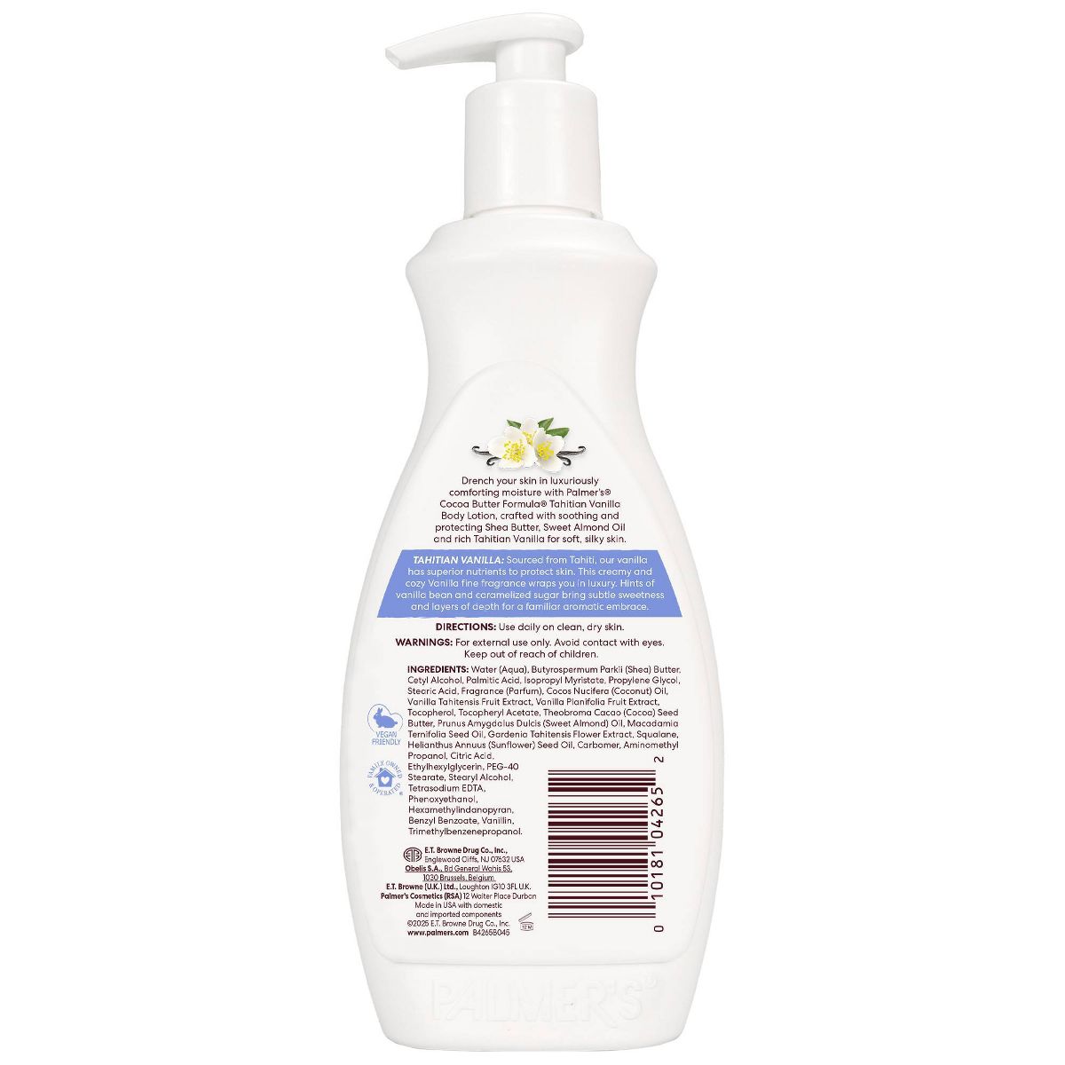 Palmer's Tahitian Vanilla Body Lotion 13.5 fl oz