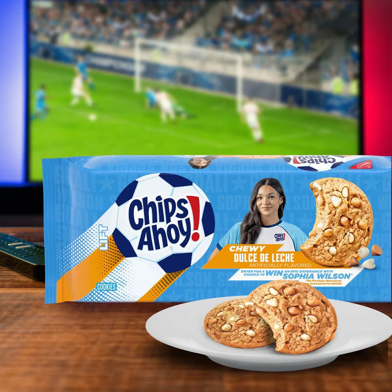 Chips Ahoy! Chewy Dulce de Leche-Flavored Cookies Limited Edition - 9.58oz