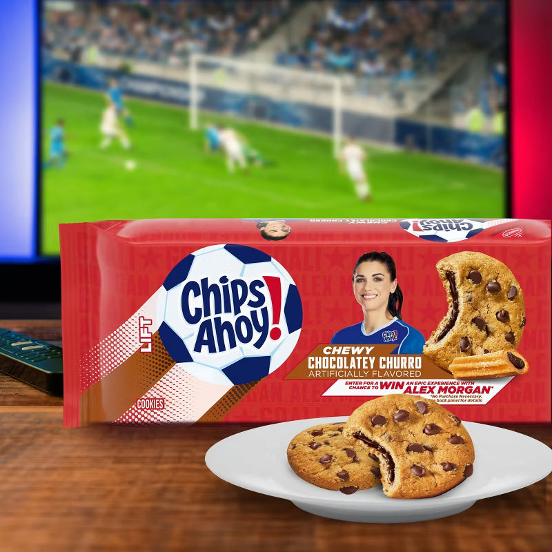 Chips Ahoy! Chewy Chocolatey Churro Filled Chocolate Chip Cookies Limited Edition - 9.9oz