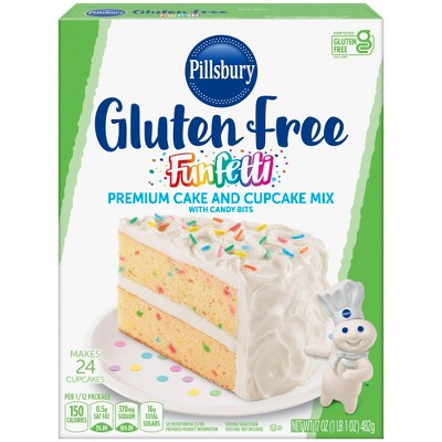 Pillsbury Gluten Free Funfetti Cake Mix with Candy Bits - 17oz