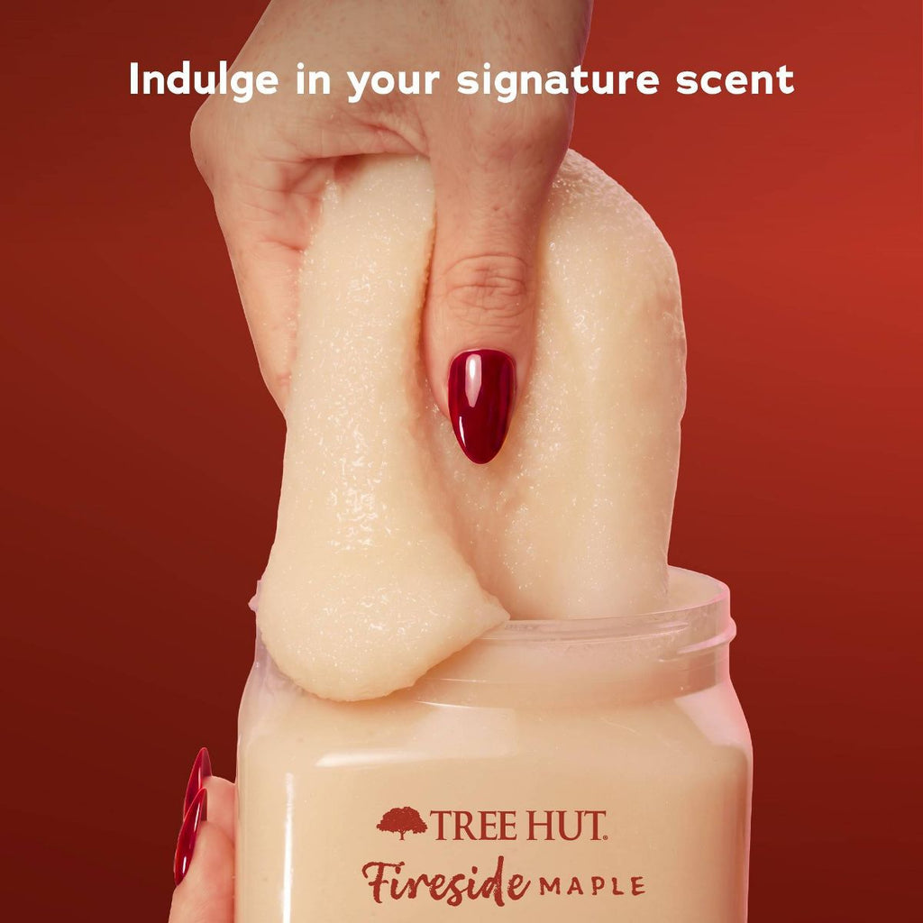 Tree Hut Fireside Maple Mini Shea Sugar Body Scrub - 3.4oz