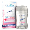 Secret Clinical Strength Invisible Solid Antiperspirant & Deodorant - Strawberry Fizz