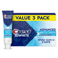 Crest 3D White Advanced Teeth Whitening Toothpaste Arctic Fresh 3 pack