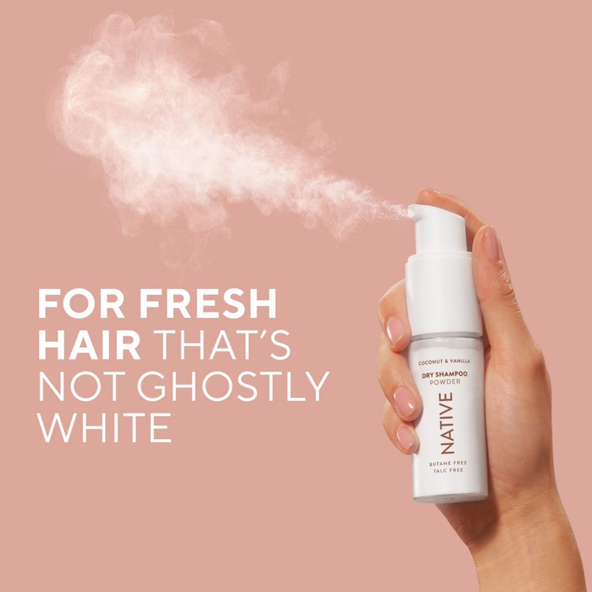 Native Powder Dry Shampoo - Coconut & Vanilla
