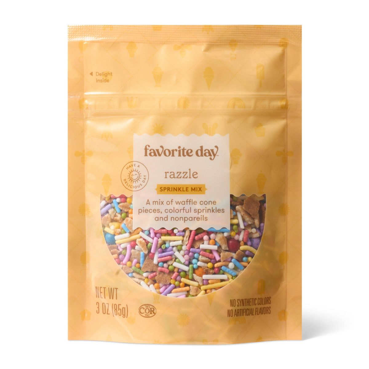 Waffle Cone Razzle Sprinkles Mix - Target Favorite Day