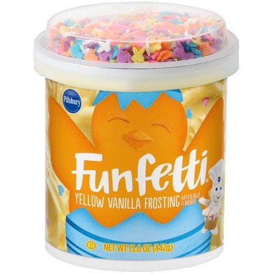 Pillsbury Easter Funfetti Spring Vanilla Frosting - 15.6oz