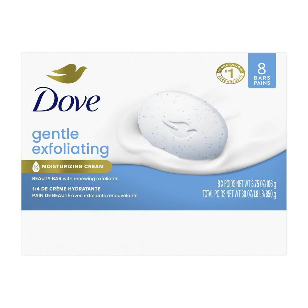 Dove Beauty Gentle Exfoliating Beauty Bar Soap