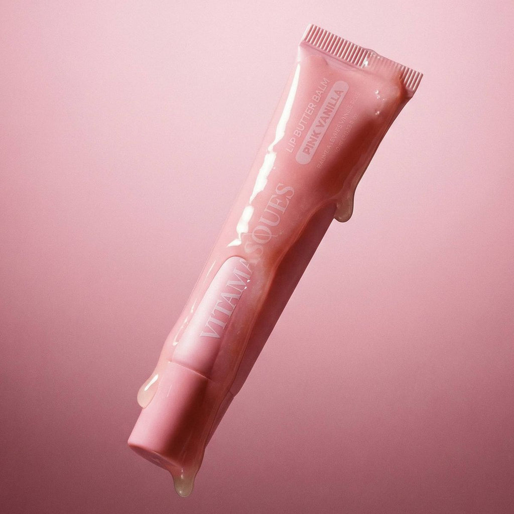 Vitamasques Plump & Repair Tinted Lip Butter Balm - Pink Vanilla - 0.33 fl oz: Contains Peptides,