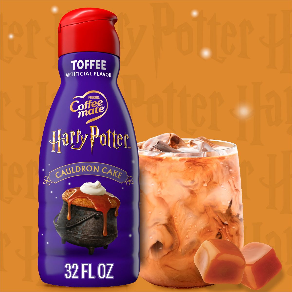 Coffee mate Harry Potter Toffee Cauldron Cake Cream - 32 fl oz