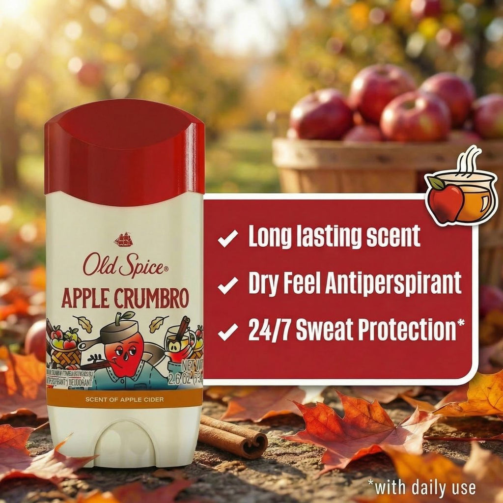 Old Spice Deodorant - Apple Crumbro - 2.6oz