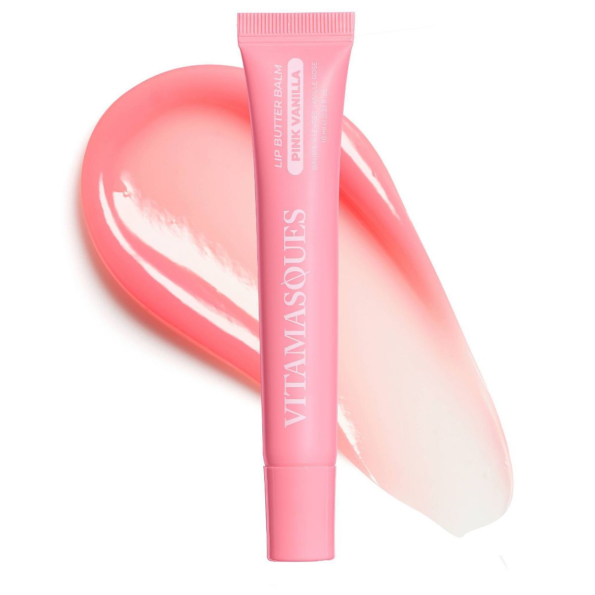 Vitamasques Plump & Repair Tinted Lip Butter Balm - Pink Vanilla - 0.33 fl oz: Contains Peptides,