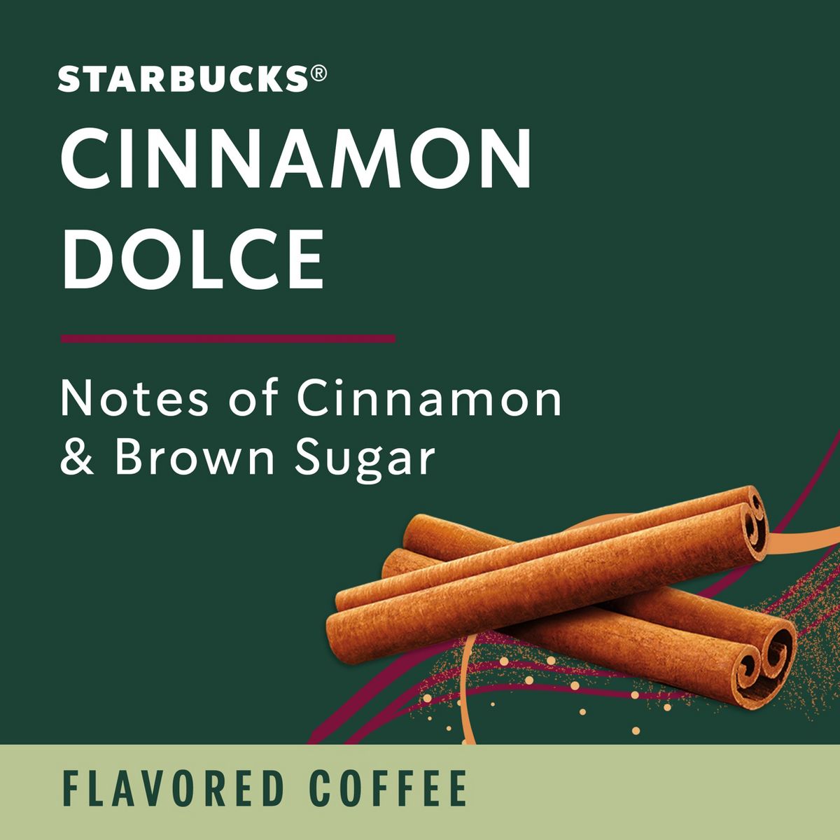 Starbucks Cinnamon Dolce Light Roast Coffee Pods by Nespresso Vertuo - 8ct