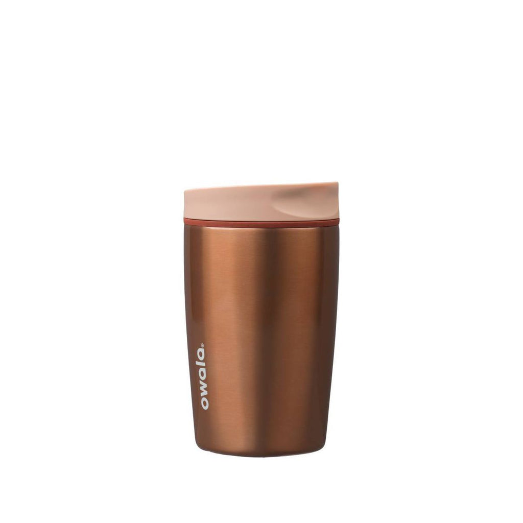 Owala 12 fl oz Stainless Steel SmoothSip Slider Ceramic Lined Travel Mug - In Good Company