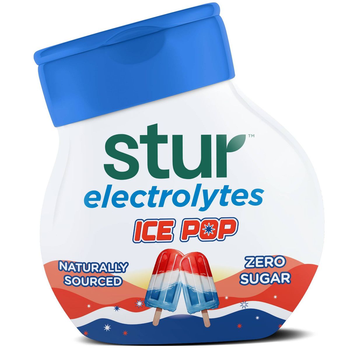 Stur Liquid Hydration Water Enhancer Ice Pop Flavor 1.62 fl oz
