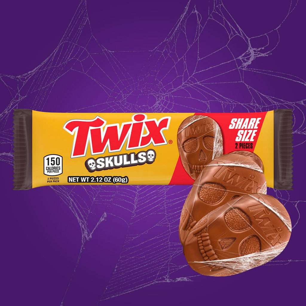 Twix Halloween Candy Skulls - 2.12oz