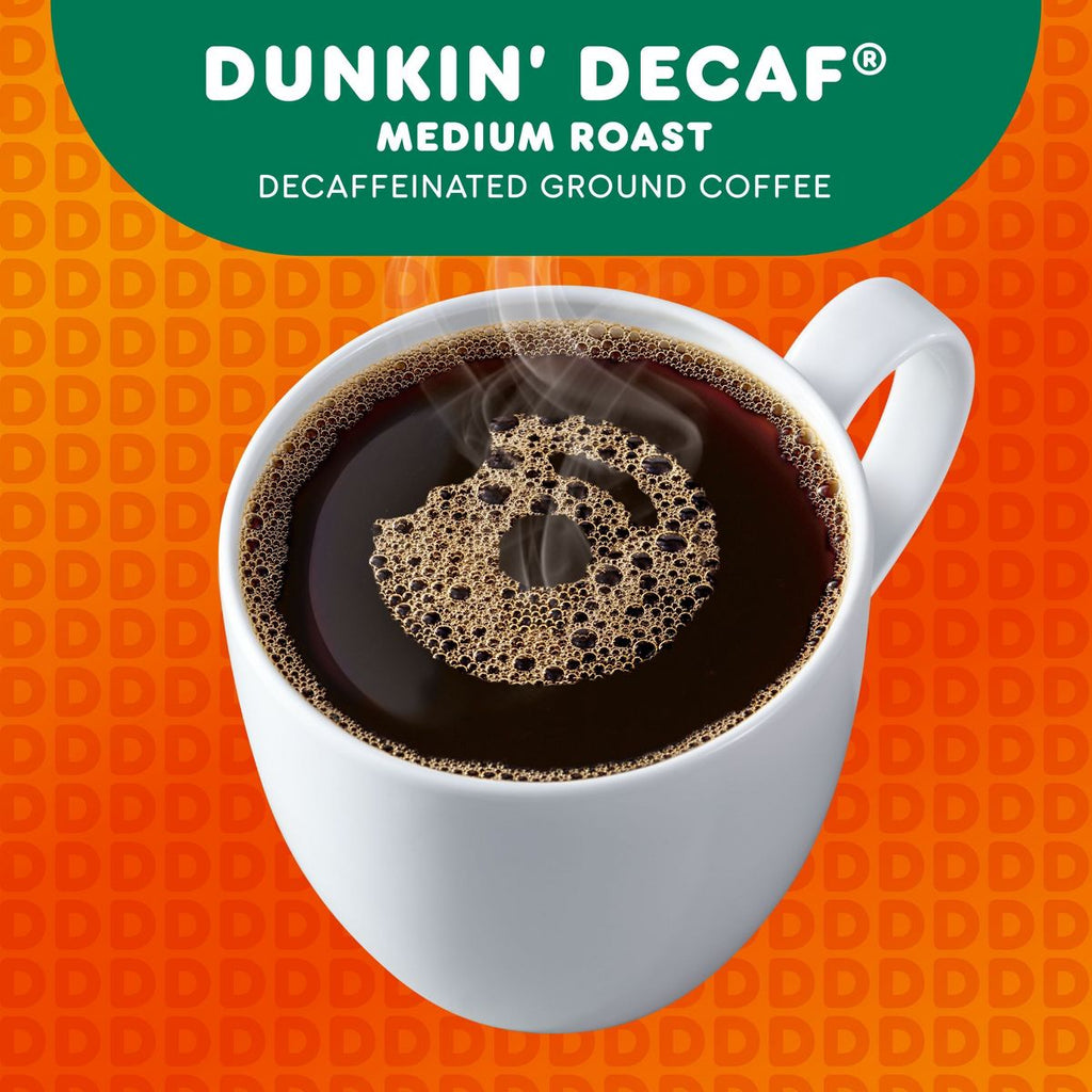 Dunkin' Dunkin' Decaf Medium Roast Ground Coffee - 12oz