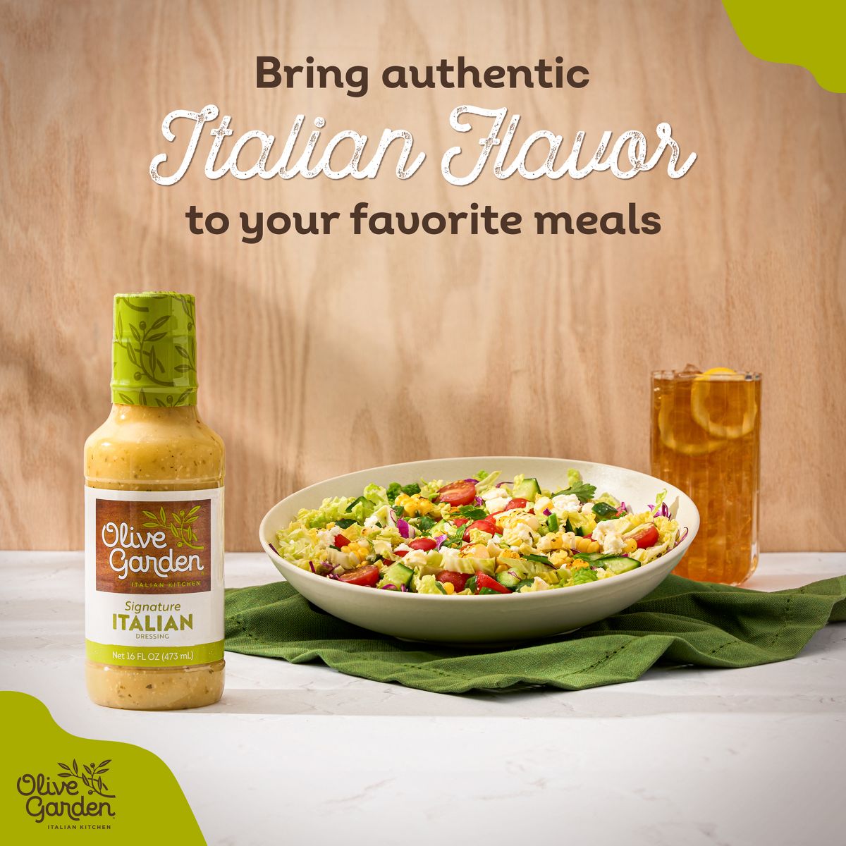 Olive Garden Signature Italian Salad Dressing - 16fl oz